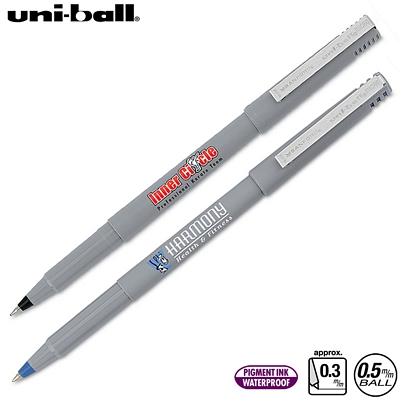 Customized Uni-ball Micro Point Grey Pen