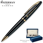 Customized Waterman Carene Black Sea GT Ballpoint Pen