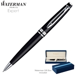 Customized Waterman Expert Matte Black CT Ballpoint Pen