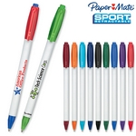 Customized Paper Mate Sport Retractable White Pen