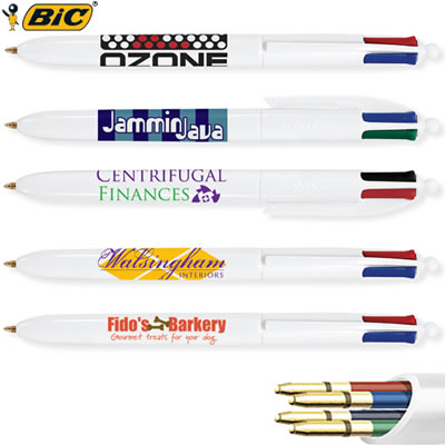Customized Pens: BIC Four Color Multi-Ink Pen