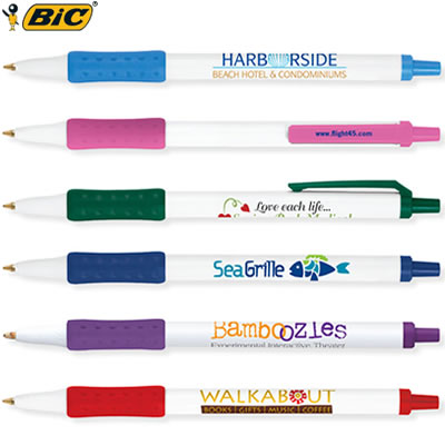 Customized Pens: BIC Clic Stic Grip Pen