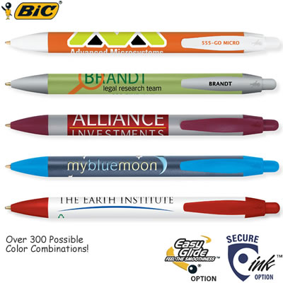 Customized Pens: BIC WideBody Retractable Pen