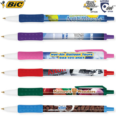 Promotional Pen: BIC Digital Clic Stic Color Grip Pen Customized Pens: BIC Digital Clic Stic Color Grip Pen