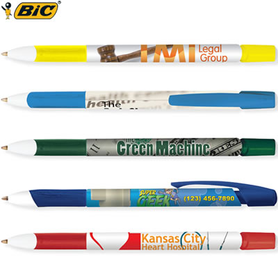 Promotional Pen: BIC Digital Media Clic with Grip Pen Customized Pens: BIC Digital Media Clic with Grip Pen