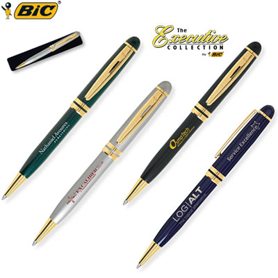 Customized Pens: BIC Esteem Metal Twist Pen