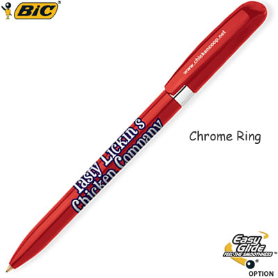 Customized Pens: BIC Pivo Chrome Twist Action Pen