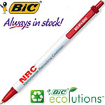 Customized Pens: BIC Clic Stic Ecolutions Recycled Pen