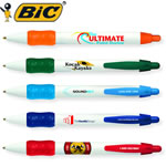 Customized Pens: BIC WideBody with Color Rubber Grip Pen