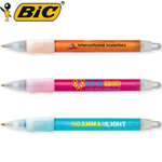 Customized Pens: BIC WideBody Ice with Rubber Grip