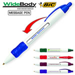 Customized Pens: BIC WideBody Message Pen