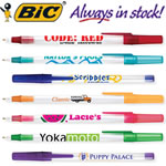 Customized Pens: BIC Round Stic Pen Ice Colors