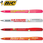 Customized Pens: BIC Pivo Clear Gold Twist Pen
