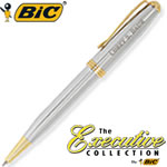 Customized Pens: BIC Worthington Chrome Twist Ballpoint Pen